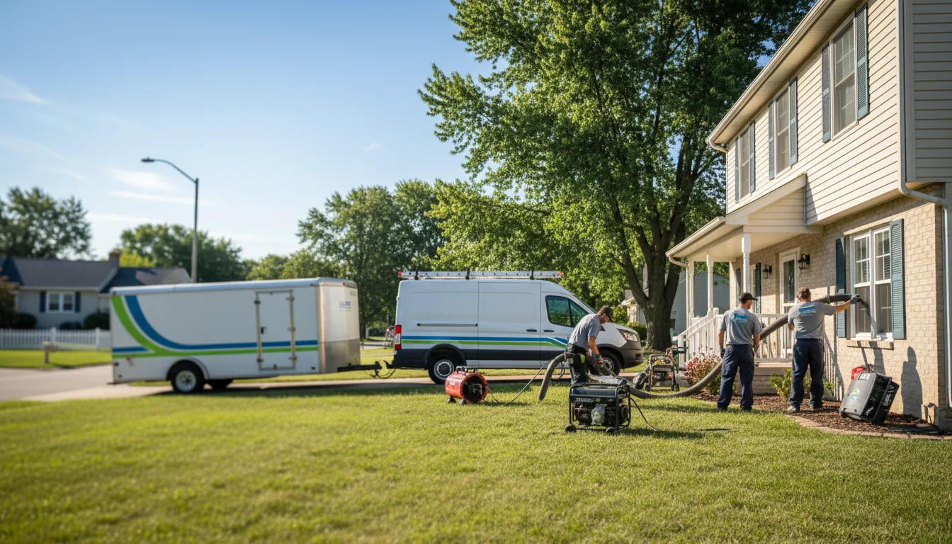 Flooded Basement Restoration And Cleanup With Repair in Waverly, NE near me